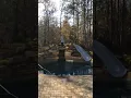 First jump in our new pool