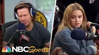 Mark Wahlberg raps in front of teenage daughter The Dan Patrick Show NBC Sports