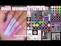COOSERRY 79-in-1 Acrylic Kit Encapsulated Pink Lemonade Fruits Beginner Acrylic Kit