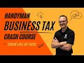 Handyman Business Taxes How To Pay Less