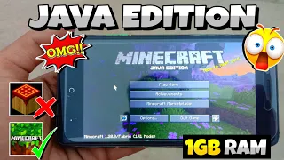 I Install Minecraft Java Edition in 1gb Ram Android Device I Install Minecraft Java in Android