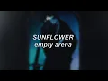 Post Malone ft Swae Lee - Sunflower Empty Arena Edit