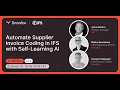 Webinar Automate Supplier Invoice Coding Within IFS Using Self learning AI
