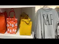 Shopping at gap factory store Browsing at Kate spade