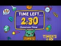 2 Minute 30 Second Countdown Timer Classroom Study Focus Theme
