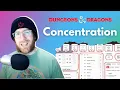 Dungeons and Dragons - Concentration