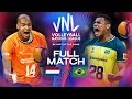 Brazil 🇧🇷 vs. Netherlands 🇳🇱 - VNL 2024 | Full Match | Week 3