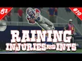 Raining Injuries Interceptions NCAA 14 Teambuilder Dynasty Episode 36 S3E10
