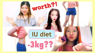 Download i tried IU diet for 3 days (worth it 😱)｜Kpop idol diet MP3