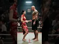 Qipao woman VS boxing man. #kungfu #wushu #mma #mixed #boxing #fight #fighting