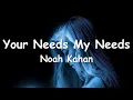 Noah Kahan - Your Needs My Needs