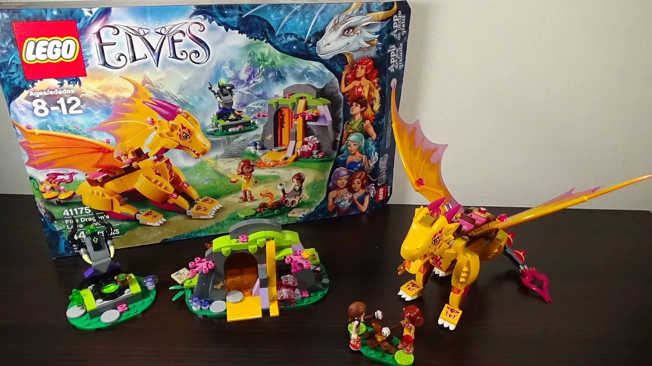 Elves - Fire Dragon’s Lava Cave - LEGO Build Zone - Season 4 Episode 10