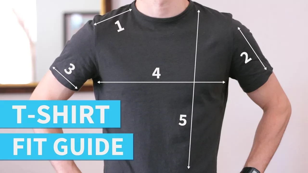 How Your T-Shirts Should Fit | T-Shirt Fit Guide for Men