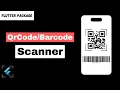 How to scan QR code in flutter Flutter Barcode Scanner