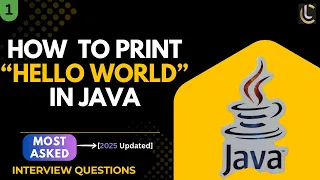 How to Write First Java Program Hello World Tutorial