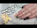 Easy New Years Nails