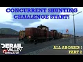 28k Concurrent Shunting Challenge Start - Derail Valley Simulator
