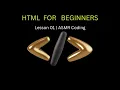 How to Create a Webpage Using HTML Lesson 1 ASMR Coding