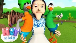 Жили у Бабусі Два Веселих Гусi Дитячі Пісні 