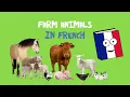 Download Lagu 🇫🇷 Farm animals in French children's song | Je vais à la ferme
