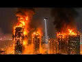 Lagu Hong Kong on Fire Now! Tai Po Skyscraper Burns in Flames Causing Mass Evacuation and Panic
