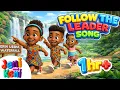 Lagu Follow the Leader Nursery Rhyme | Fun Movement Song for Kids