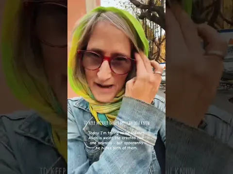 Today I am Muslim… Allah hates hair and animals. @OttawaFirstU