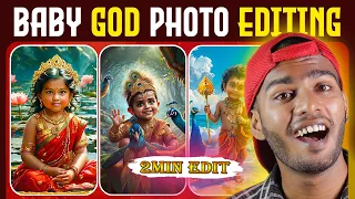 trending ai baby photo to god photo editing baby ai god photo edit photography tamizha
