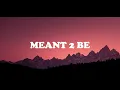 Download Lagu Meant 2 Be - Shakira Jasmine \u0026 Nuca (lyrics video)