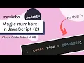 Magic Numbers in JavaScript Clean Code Tutorial