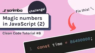Magic Numbers in JavaScript Clean Code Tutorial