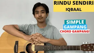 Download CHORD SIMPLE GAMPANG (Rindu Sendiri - Iqbaal Ramadhan) (Tutorial Gitar) AUTO JADI DILAN! MP3