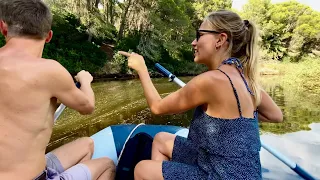 Taking our Dinghy Up a River | Ep. 22