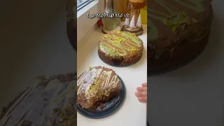 ترند كيكة شوكولاتة دبي كيكة الهب ة Tatlı Sweet Cake Chocolate Dubai كيك Dessert دبي 
