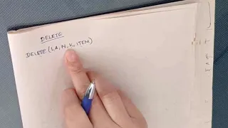 4 DS Insert and Delete into an Array