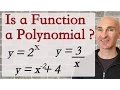 Determining if a Function is a Polynomial