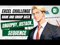 Excel Challenge 02 Master GROUPBY SEQUENCE for Perfect Ranking