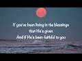 Jordan Feliz - Praise God For That (with lyrics)(2024)