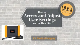 Ibex Lite Settings Menu