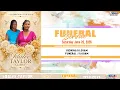 Idalee Taylor Funeral Service