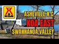 KOA Asheville East campgrounds - Asheville Black Mountain NC