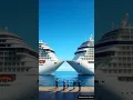 Download Lagu Unexpected Crash — Two Cruise Ships Cross Paths Near the Port!