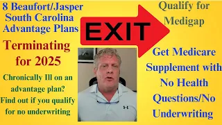 Humana Aetna Advantage Plans exiting Beaufort Jasper SC GET MEDICARE SUPPLEMENT NO UNDERWRITING