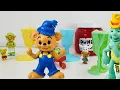 Download Lagu Bamse med vänner färgar Skalmans Slime i olika färger | Lek och Lär