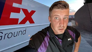 A day in the life FedEx Delivery Driver