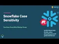 Case Sensitivity in Snowflake