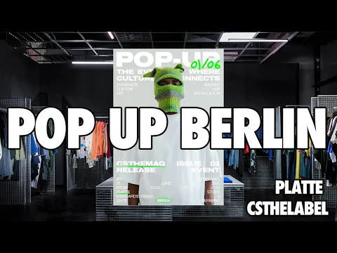 Download MP3 PLATTE BERLIN Pop-Up | CSThelabel | Nowrubi