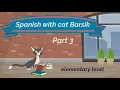 Spanish Verb Tener Conjugation Practice Funny Cartoon Learn Spanish with Cat Barsik Ep 3