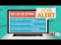 Glassdoor reveals most new job openings