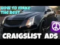 How To Make The Best Craigslist AD